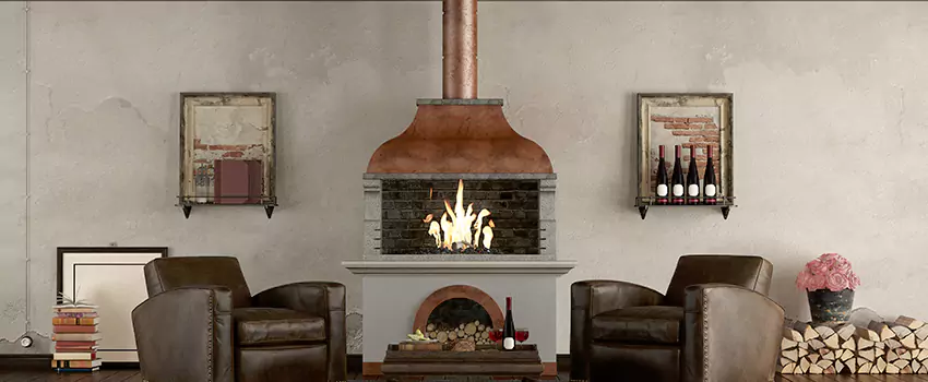 Thelin Hearth Products Providence Pellet Insert Fireplace Installation in Bull Run, VA