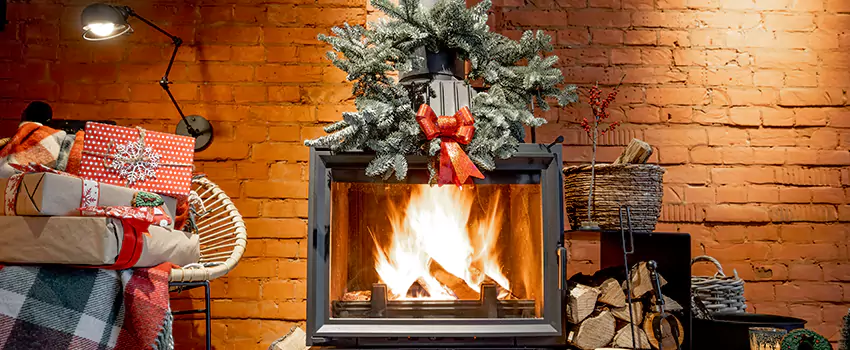 Travis Industries Linear Gas Fireplace Installation in Bull Run, Virginia